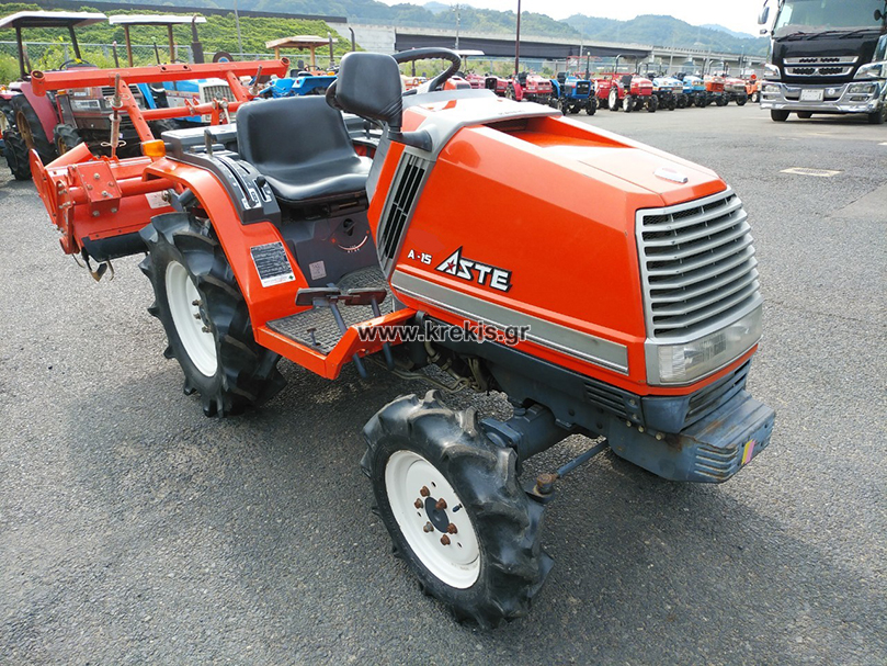 Τρακτέρ με φρέζα KUBOTA ASTE A-15