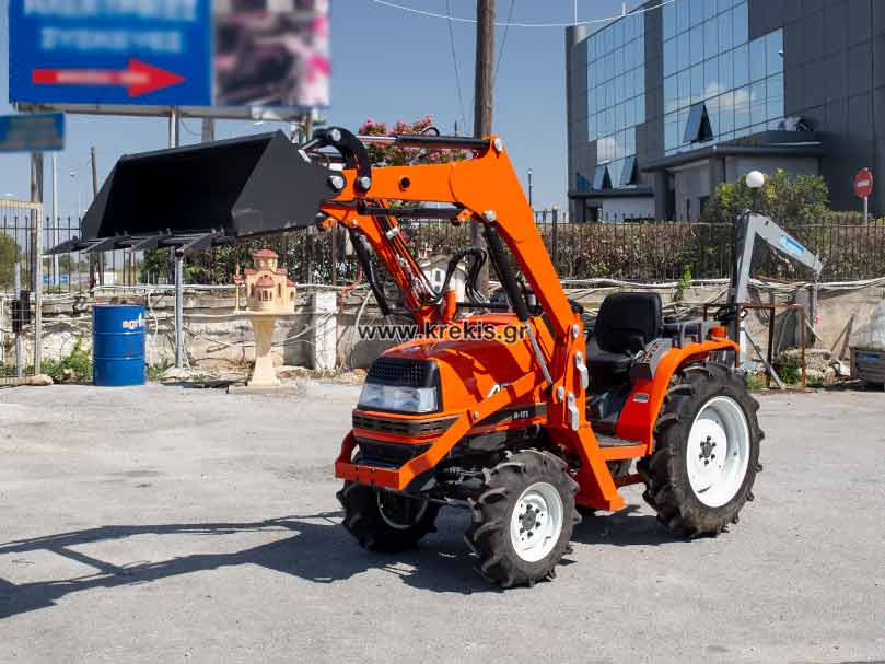 Τρακτέρ KUBOTA ASTE A-175DT με κουβά