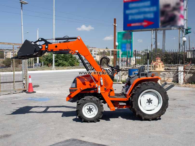 Τρακτέρ KUBOTA ASTE A-175DT με κουβά