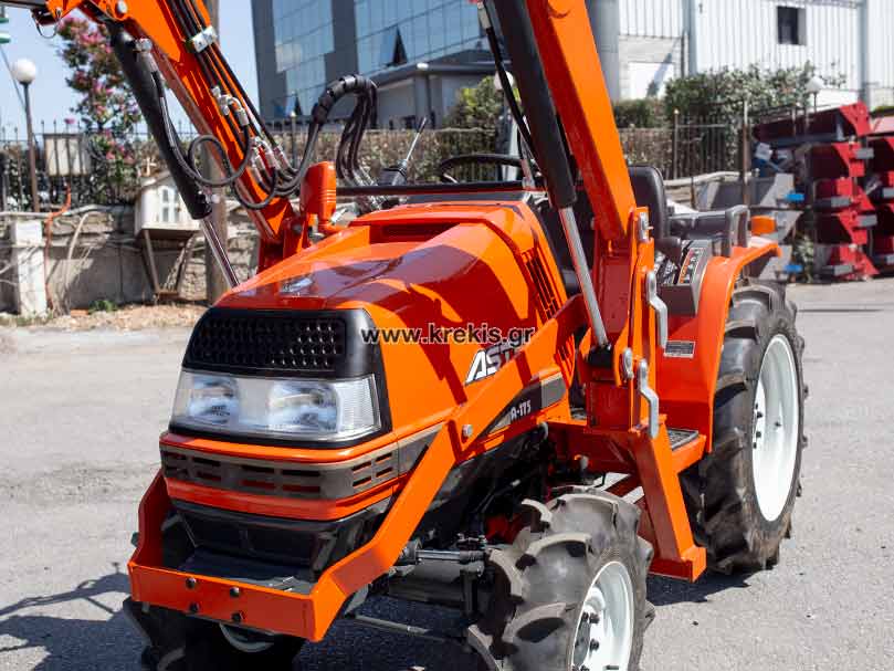Τρακτέρ KUBOTA ASTE A-175DT με κουβά