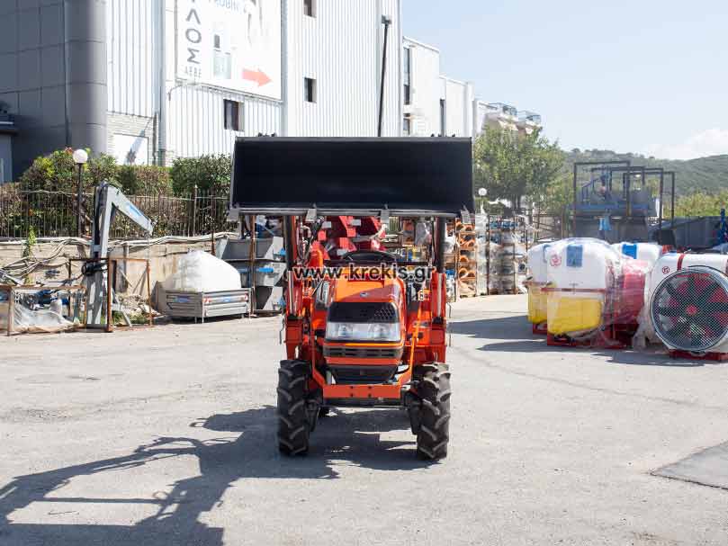 Τρακτέρ KUBOTA ASTE A-175DT με κουβά