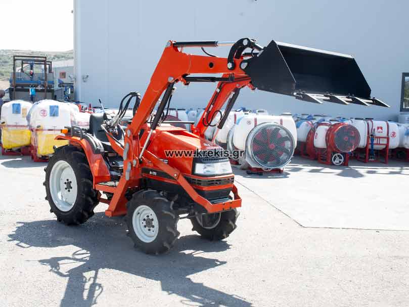 Τρακτέρ KUBOTA ASTE A-175DT με κουβά