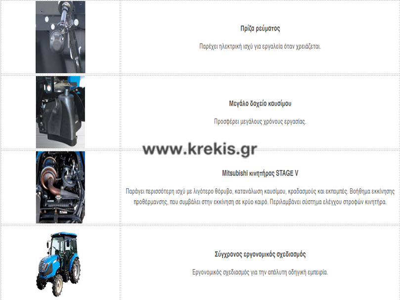 Τρακτέρ LS R65 CAB
